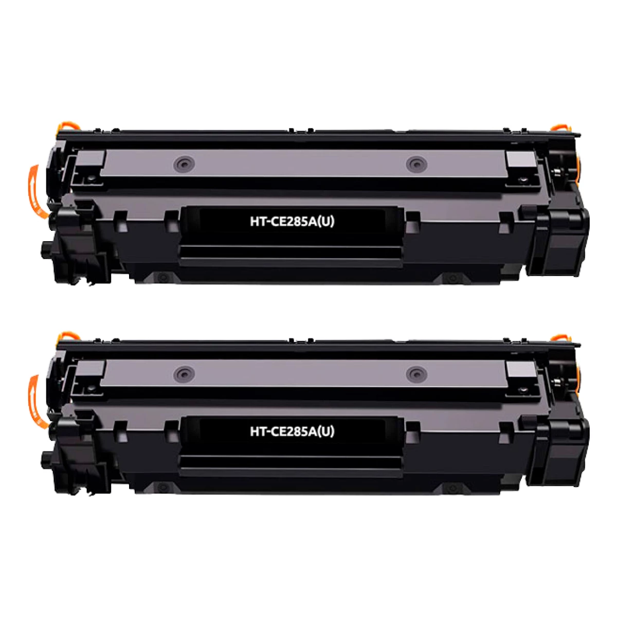 Thumbnail-Pacote preto HP CE285A/CE278A/CB435A/CB436A com 2 cartuchos de toner genéricos – Substitui 85A/78A/35A/36A