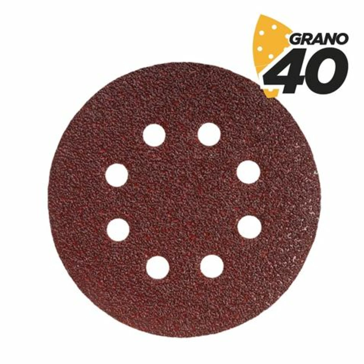 Thumbnail-Blim Pack de 10 Lixas com Velcro para Lixadeira BL0136 – 125mm – Grão 40 – Formato Circular