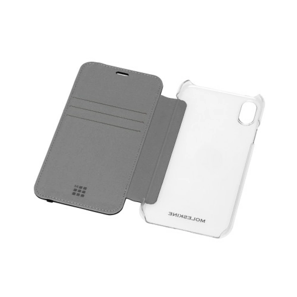 Galery – Moleskine ET9CBPXRCLR capa para telefone celular 15,5 cm (6.1″) Fólio Preto, Transparente0