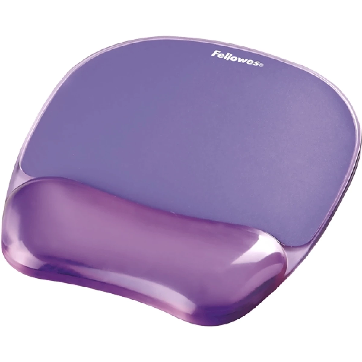 Thumbnail-Fellowes Crystal Mat com descanso de pulso em gel – resistente a manchas – 20x23cm – cor violeta