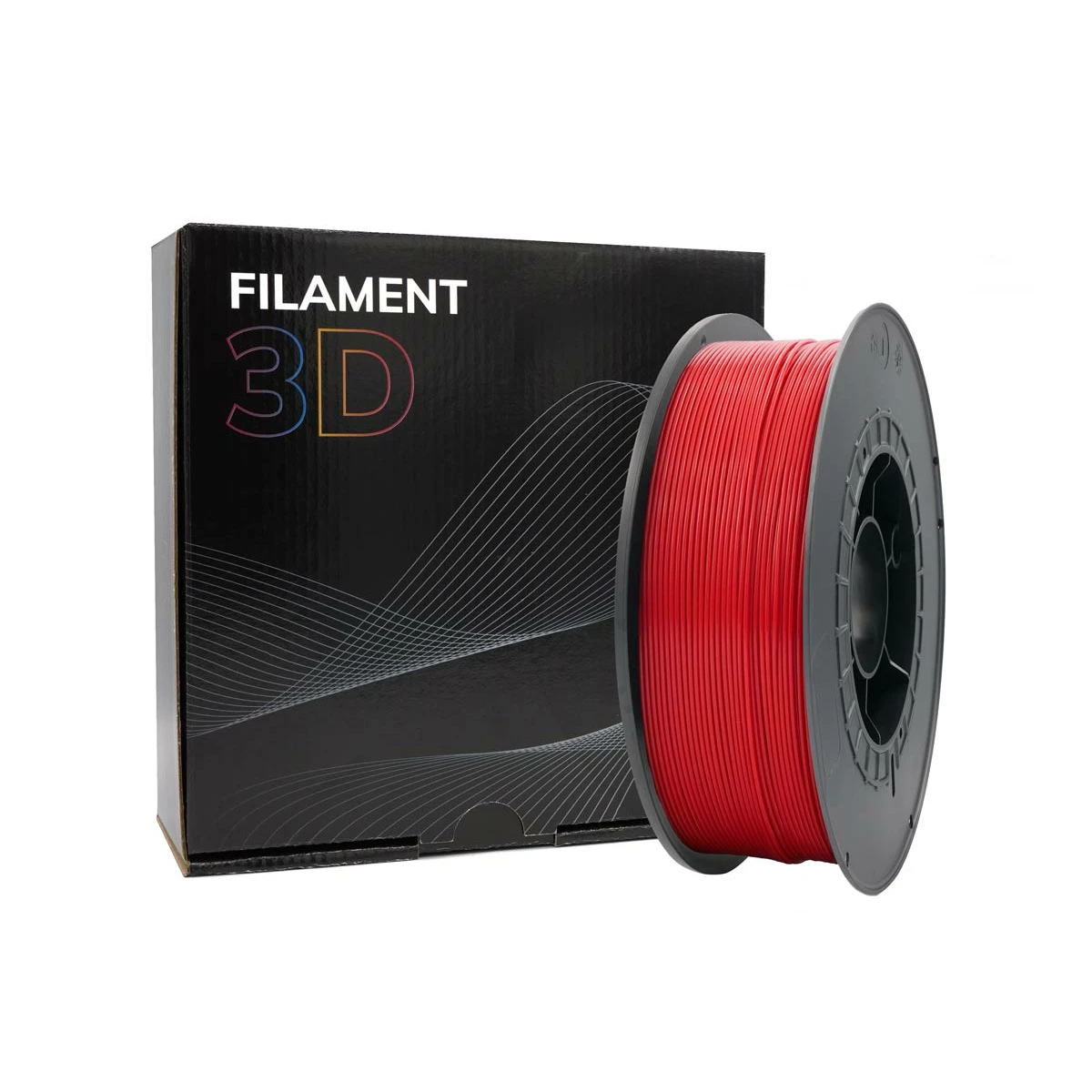 Thumbnail-Filamento 3D PLA – Diâmetro 1,75mm – Bobina 1kg – Cor Vermelho