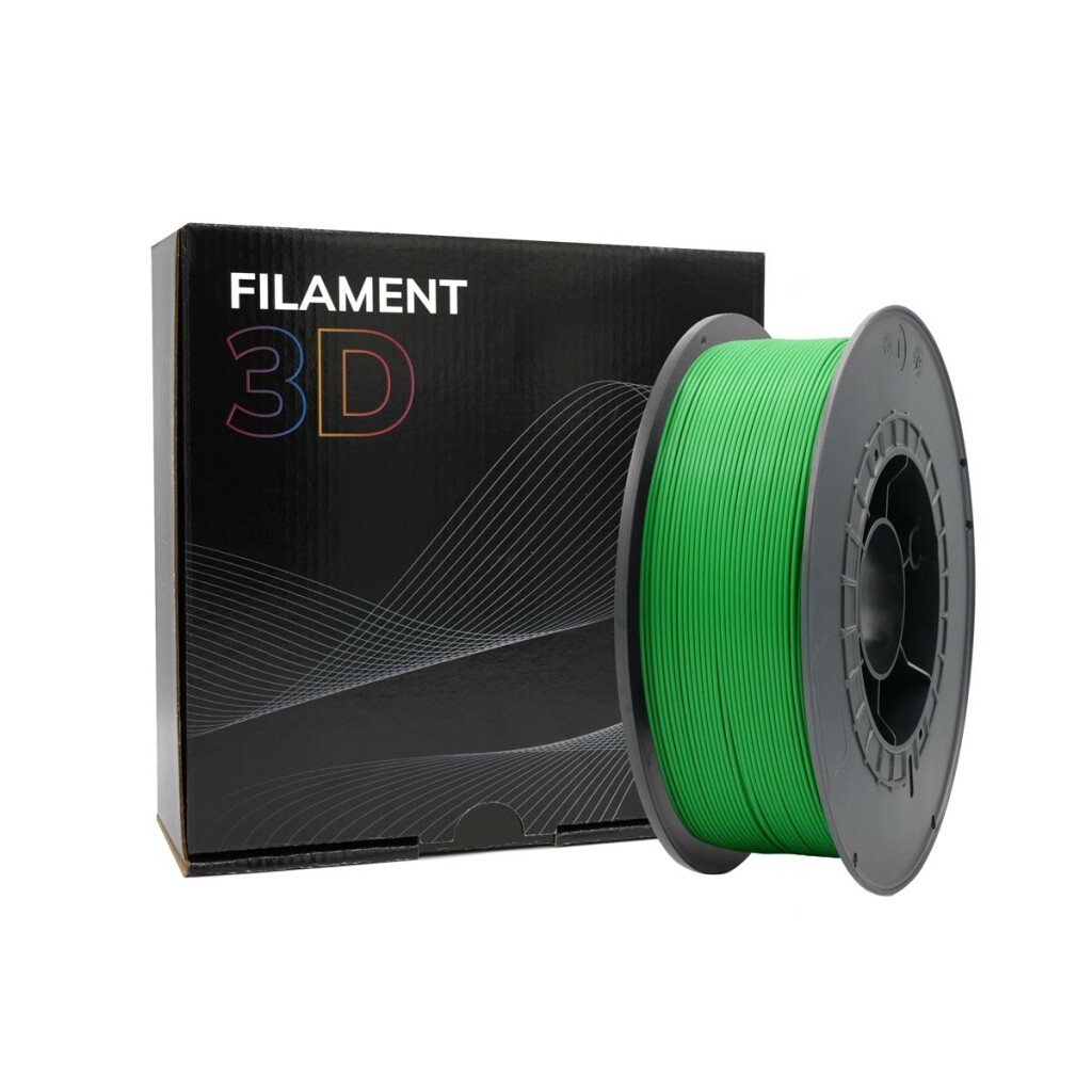 Thumbnail-Filamento 3D PLA – Diâmetro 1,75mm – Bobina 1kg – Cor Verde