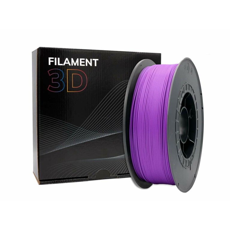 Thumbnail-Filamento 3D PLA – Diâmetro 1,75mm – Bobina 1kg – Cor Roxo