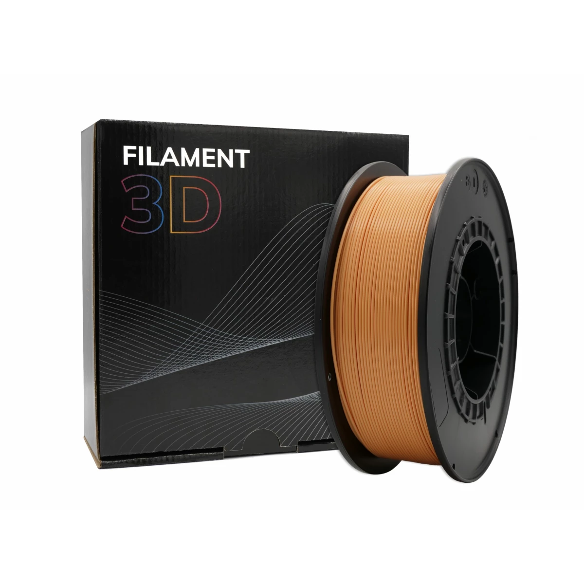 Thumbnail-Filamento 3D PLA – Diâmetro 1,75mm – Bobina 1kg – Cor Couro