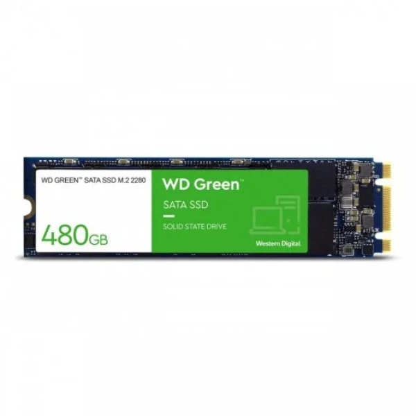 Thumbnail-SSD M.2 2280 SATA WD 480GB Green