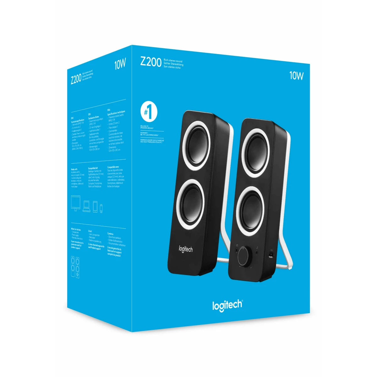 Galery – Logitech Z200 altifalante Preto Com fios 5 W0