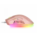 Galery – Mars Gaming MMEXP, mouse ultraleve para jogos RGB rosa0