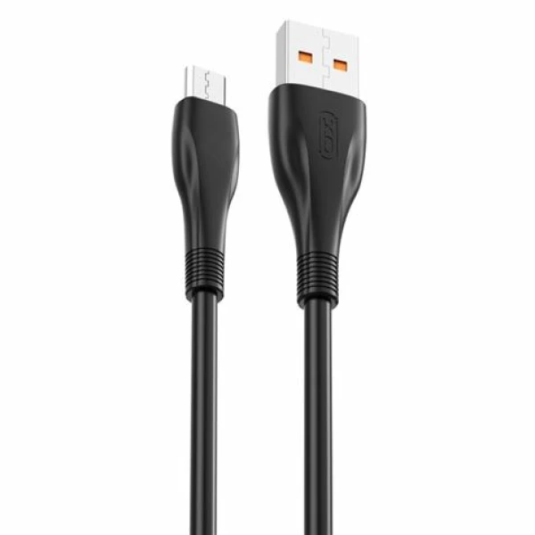 Thumbnail-Cabo XO NB185 Carga Rápida USB – Micro USB – 6A – 1m – Cor Preto