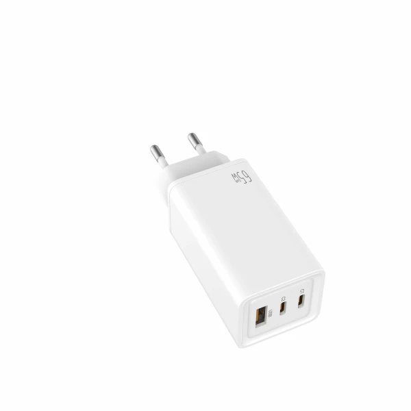 Thumbnail-Leotec Cargador Universal Quick Charge GaN 2 USB-C PD + 1 USB-A 65W