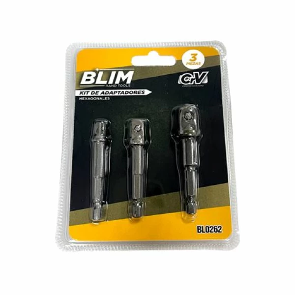 Thumbnail-Blim Kit 3 Adaptadores 1/4 Hexagonal A 1/4-3/8-1/2