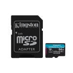 Thumbnail-Kingston Technology Canvas Go! Plus 64 GB MicroSD UHS-I Classe 10