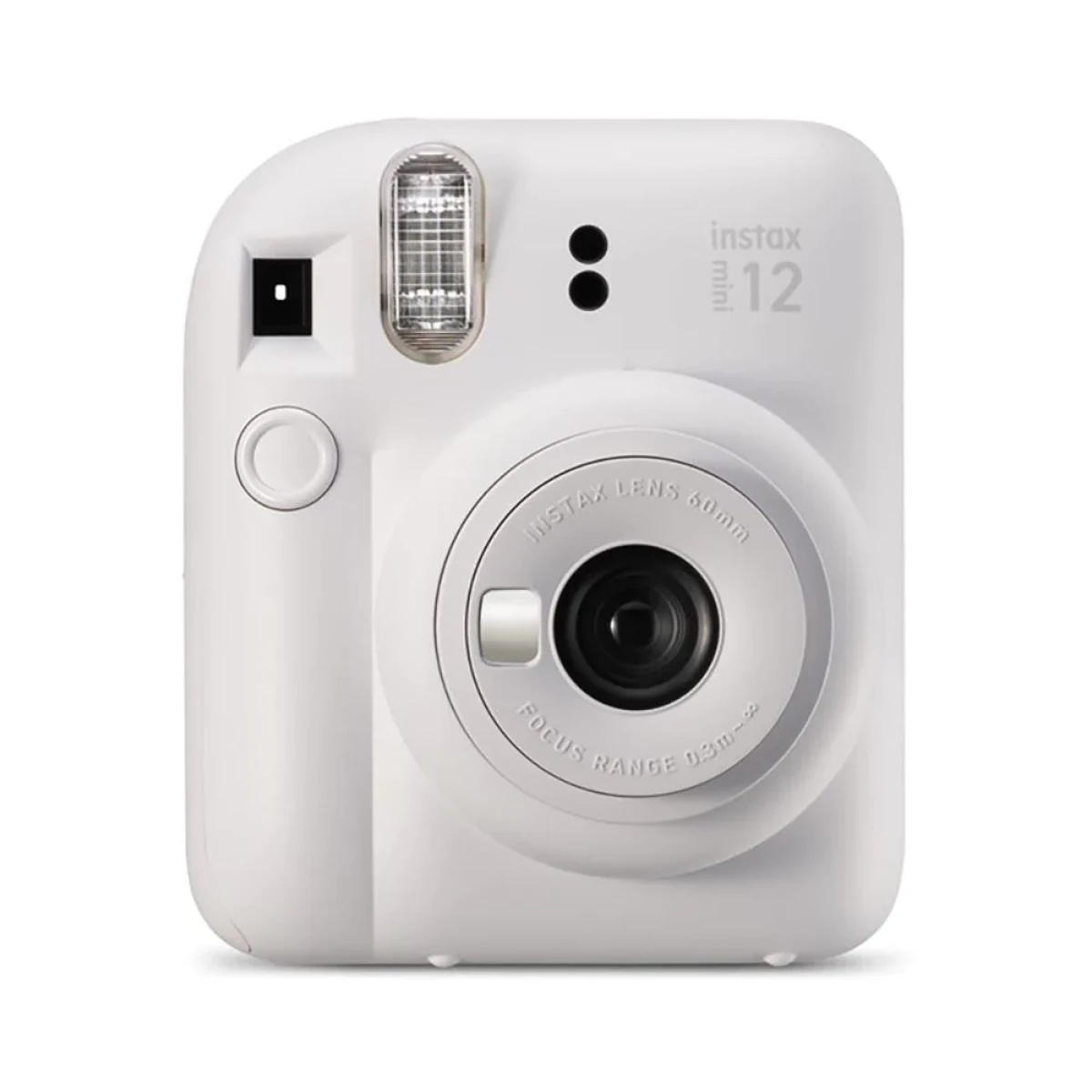 Thumbnail-Câmera Instantânea Fujifilm Instax Mini 12 Clay White – Tamanho da Imagem 62x46mm – Flash Automático – Exposição Automática – Mini Espelho para Selfies – Modo Close-up