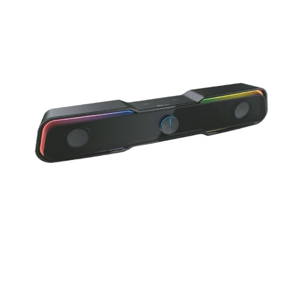 Thumbnail-3GO Droxio Nessye Sound Bar 2.0 10W – Iluminação RGB – Conectividade Bluetooth 5.0 + Conector de 3,5 mm – Alimentação USB – Cor Preto