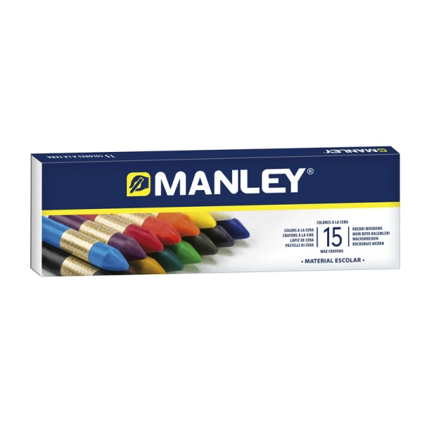 Thumbnail-Manley Pack de 15 ceras Soft Stroke – Ideal para uma ampla variedade de técnicas e aplicações – Feito à mão – Ampla gama de cores – Cores sortidas