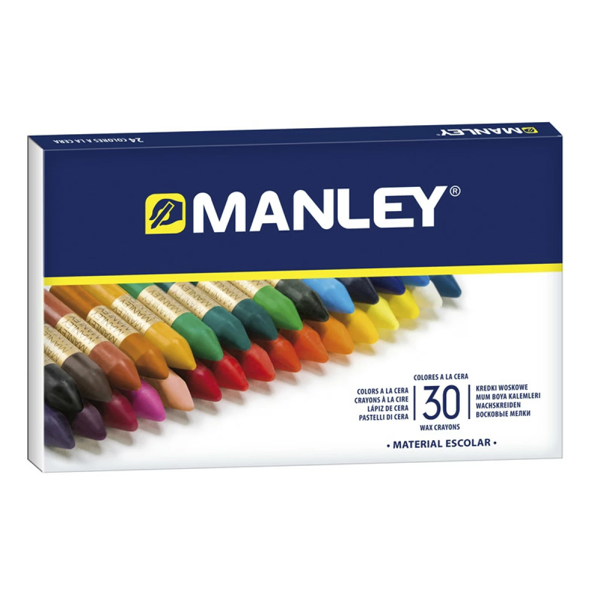Thumbnail-Manley Pack de 30 Ceras Soft Stroke – Ideal para Várias Técnicas e Aplicações – Ampla Gama de Cores – Cores Variadas