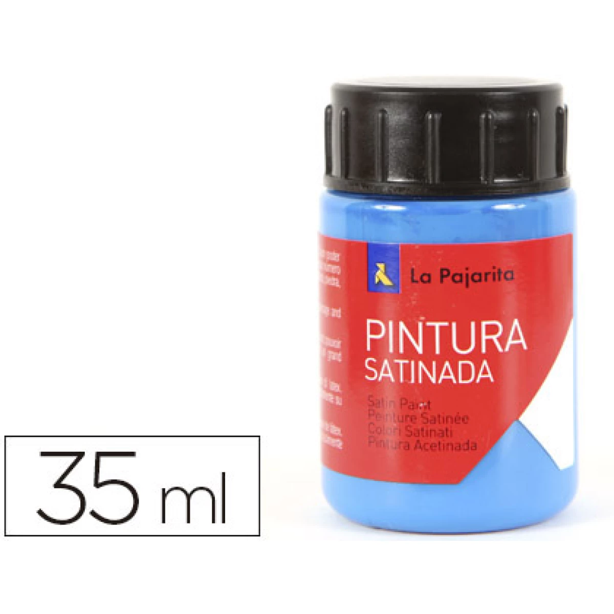 Thumbnail-Tinta latex la pajarita 35 ml cyan