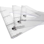 Galery – Esquadro liderpapel plastico cristal transparente 20 cm0