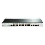 Thumbnail-D-Link DGS-1510-28P switch de rede Gerido L3 Gigabit Ethernet (10/100/1000) Power over Ethernet (PoE) Preto