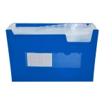 Galery – Pasta classificadora com fole liderpapel din a4 transparente 13 departamentos azul0
