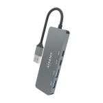 Galery – AISENS A106-0696 hub de interface USB 3.2 Gen 2 (3.1 Gen 2) Type-A 10000 Mbit/s Cinzento0