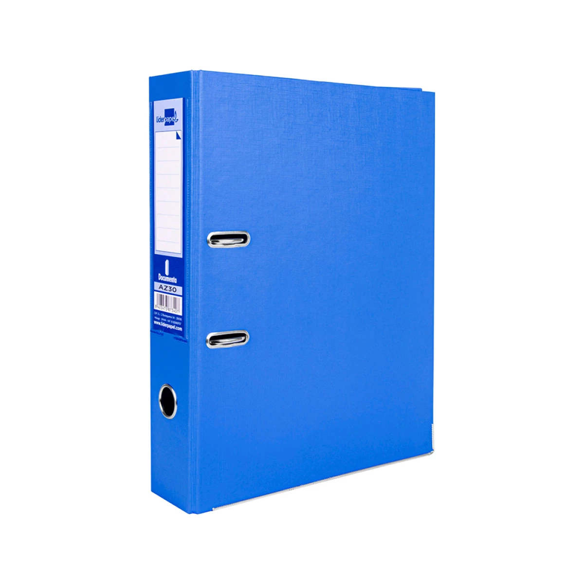 Galery – Pasta de arquivo de alavanca liderpapel documenta pvc folio lombada 75 mm azul0