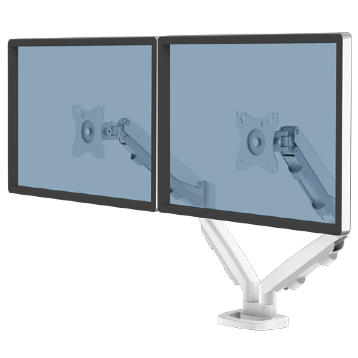 Thumbnail-Fellowes Eppa 9683501 montagem e suporte para monitores 99,1 cm (39″) Branco Secretária