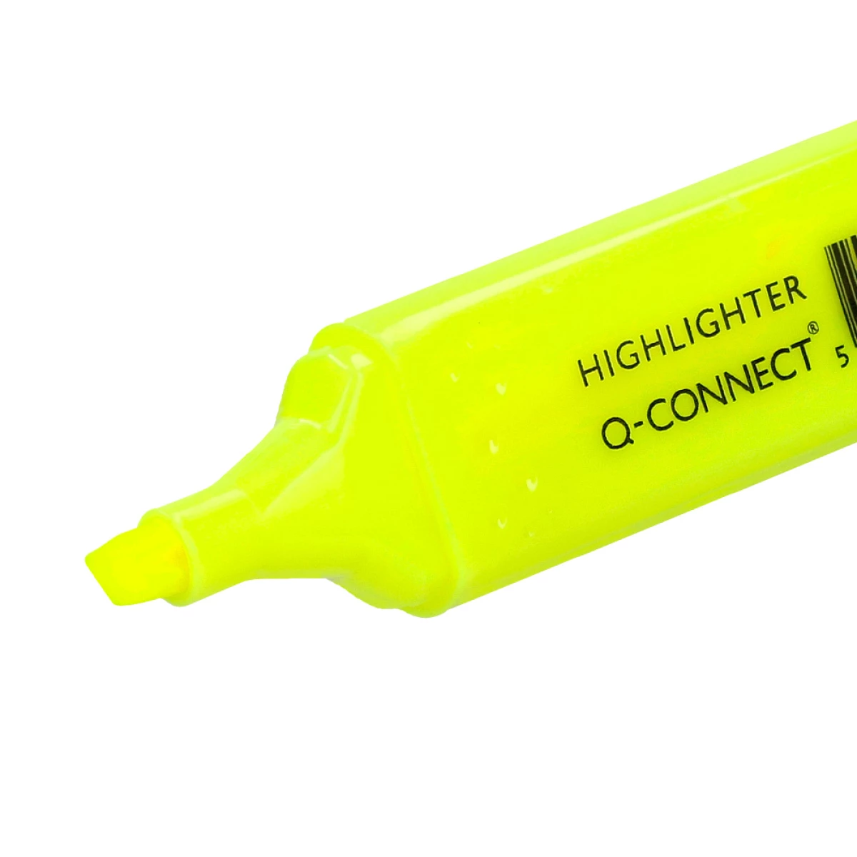 Galery – Marcador fluorescente q-connect de ponta biselada amarelo0