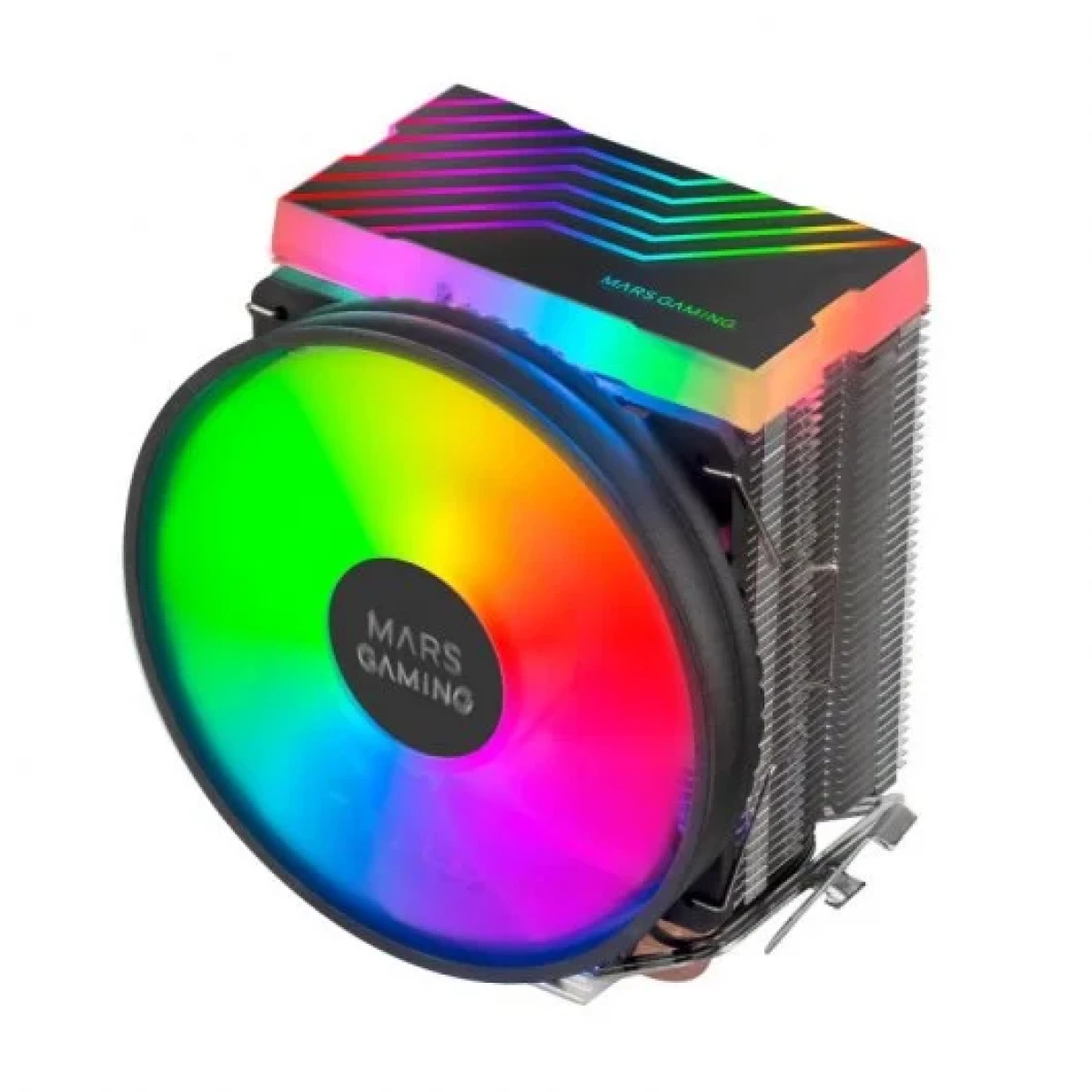 Thumbnail-MARS GAMING MCPU33 CPU COOLER, DUAL FRGB, SILENT PWM FAN, 3X