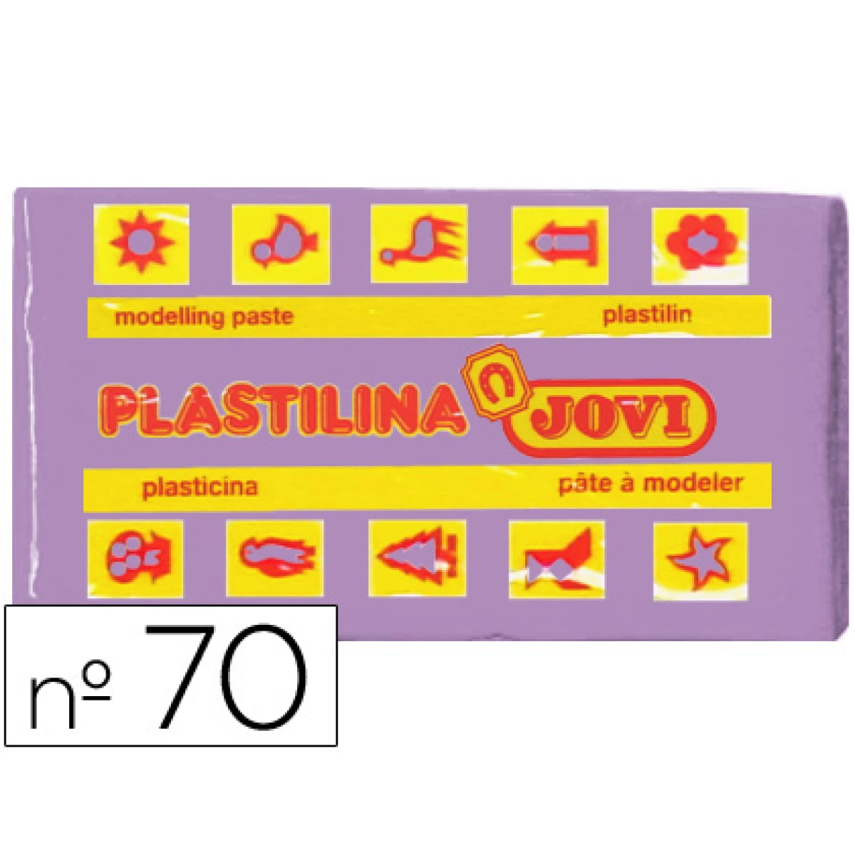 Thumbnail-Plasticina jovi 70 50 gr lilas