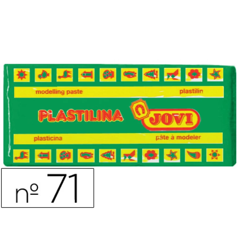 Thumbnail-Plasticina jovi 71 150 gr verde claro