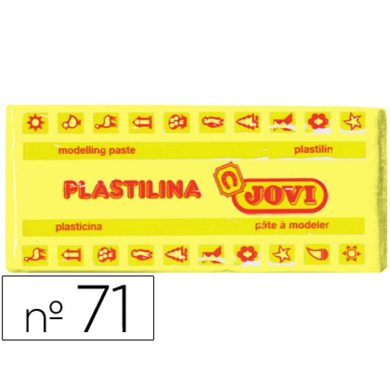 Thumbnail-Plasticina jovi 71 150 gr amarelo claro