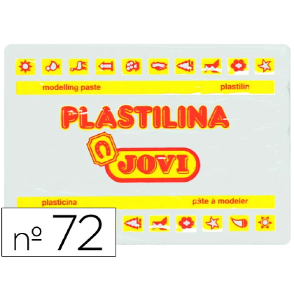 Thumbnail-Plasticina jovi 72 350 gr branca