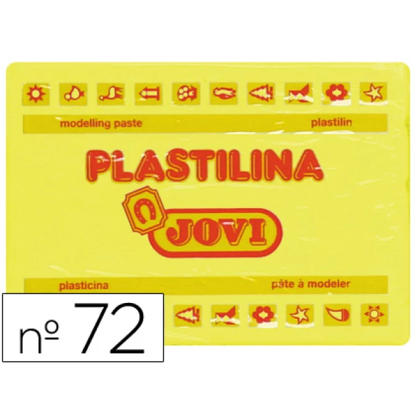 Thumbnail-Plasticina jovi 72 350 gr amarela claro