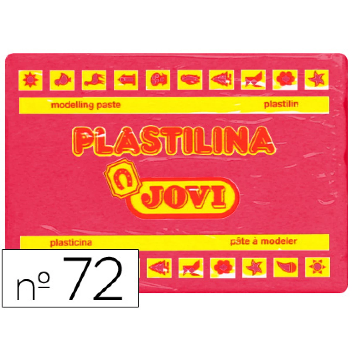 Thumbnail-Plasticina jovi 72 350 gr rubi