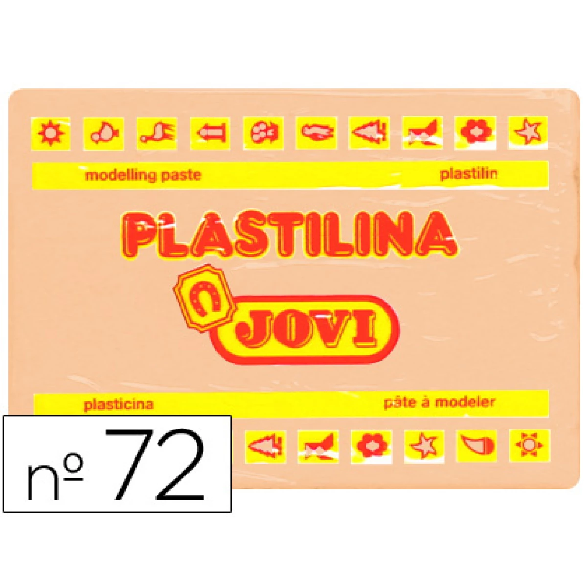 Thumbnail-Plasticina jovi 72 350 gr rosa ceu