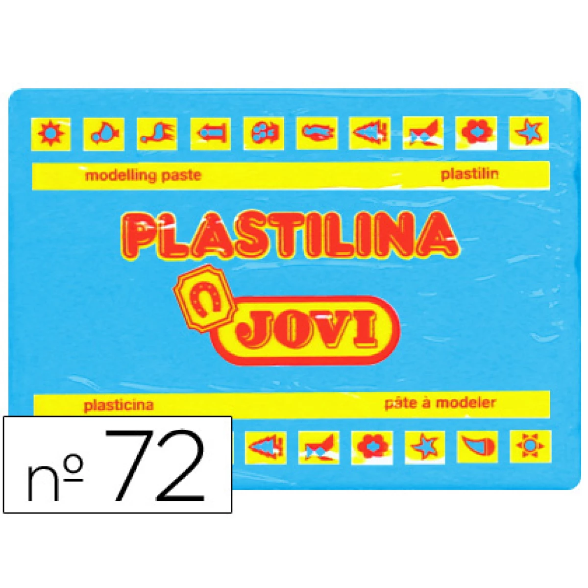 Thumbnail-Plasticina jovi 72 350 gr azul claro