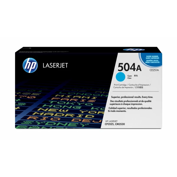 Thumbnail-HP Toner LaserJet Original 504A Ciano