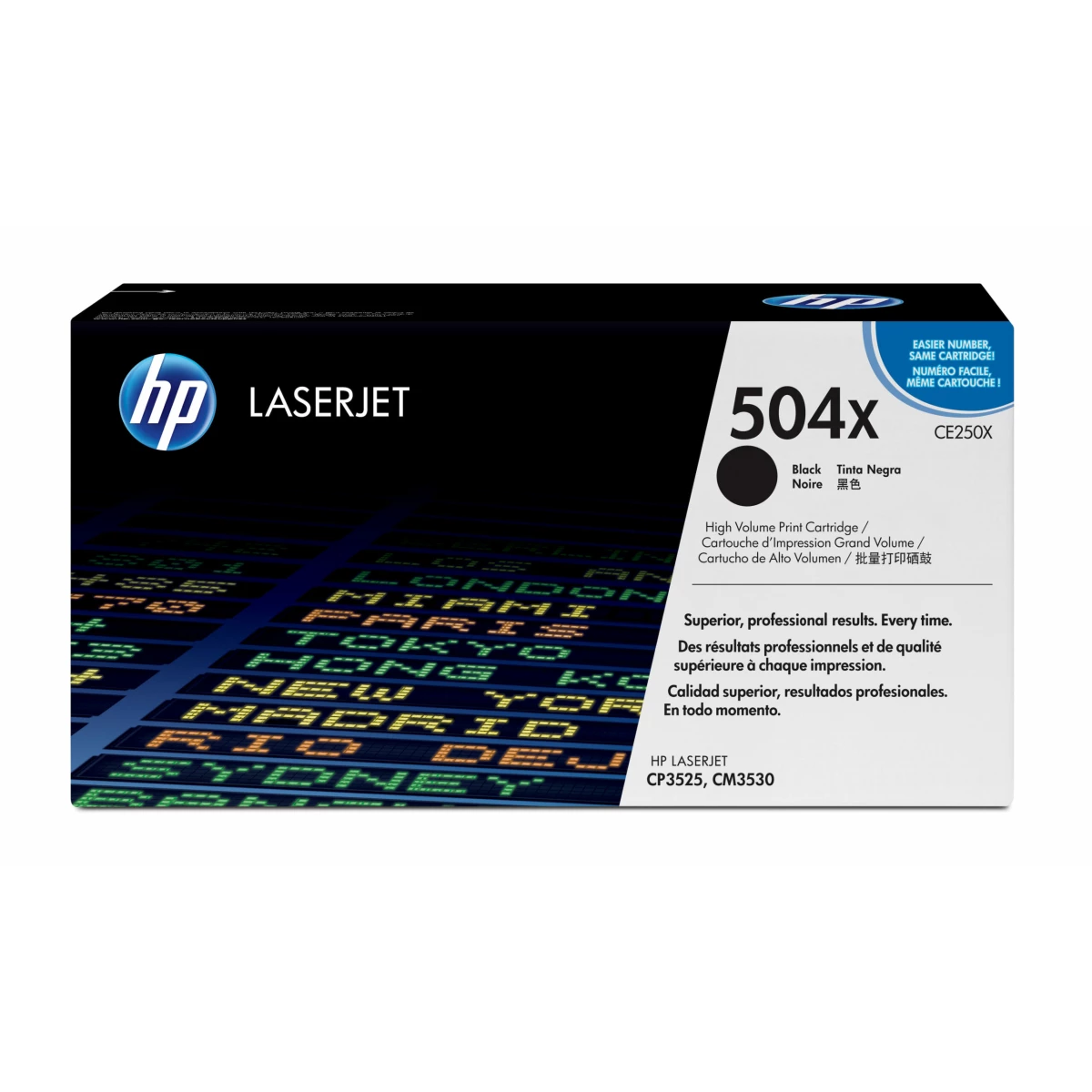 Galery – HP Toner LaserJet Original 504X Preto de elevado rendimento0