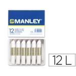 Thumbnail-Lapis de cera manley 12 unidades branco