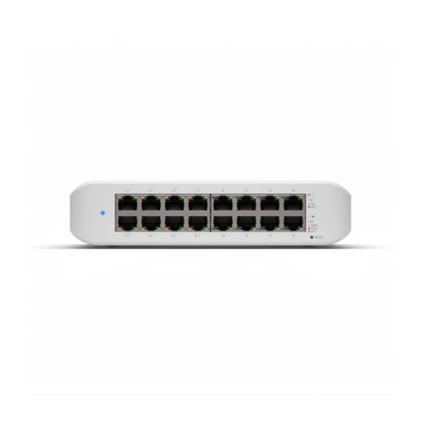 Thumbnail-Ubiquiti USW Lite 16 PoE Switch 8 portas Gigabit PoE + 8 portas Gigabit