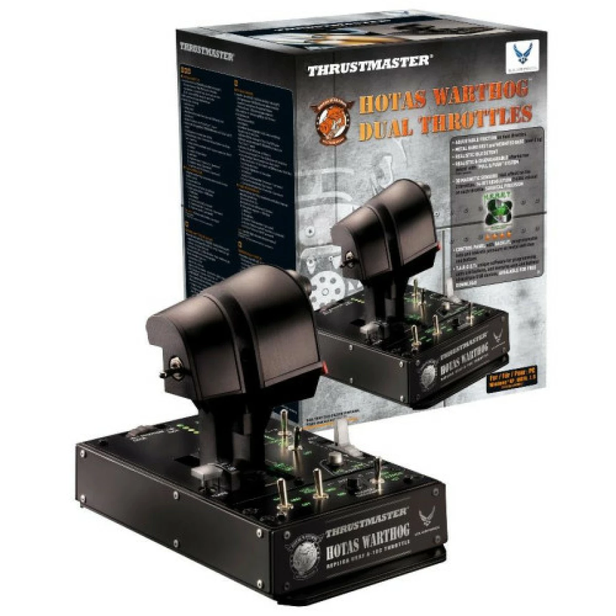 Galery – Thrustmaster HOTAS Warthog Dual Throttles Preto USB Flight Simulator PC0