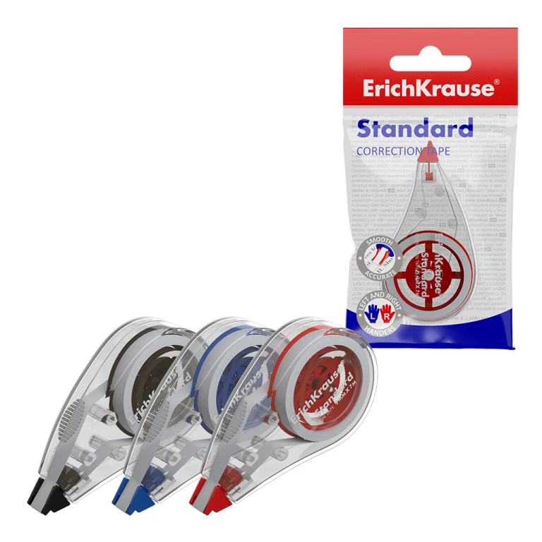 Thumbnail-Fita Corretora Erichkrause Standard – Ideal para Correção Rápida e Segura – Secagem Imediata – Várias Cores