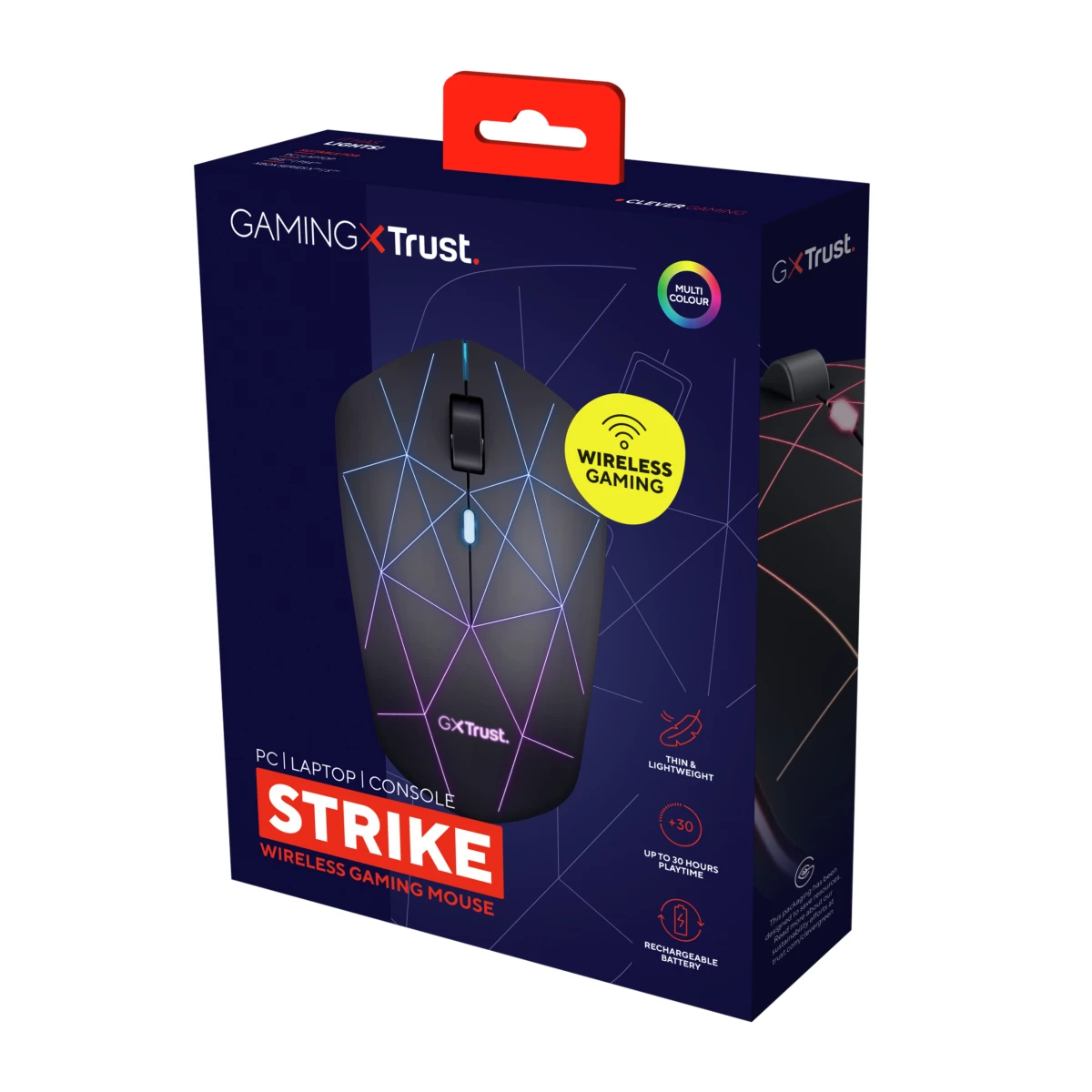 Galery – Trust GXT 117 Strike rato Ambidestro RF Wireless 1400 DPI0