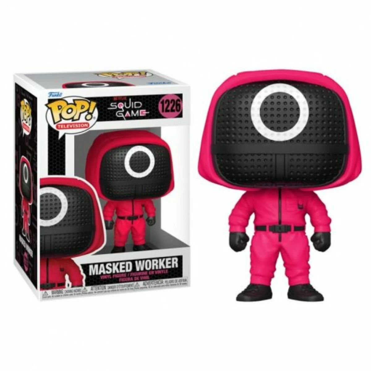 Thumbnail-Funko Pop Television El Juego del Mar Soldado Rojo Mascara Circulo – Figura de vinil – Altura 9cm aprox.