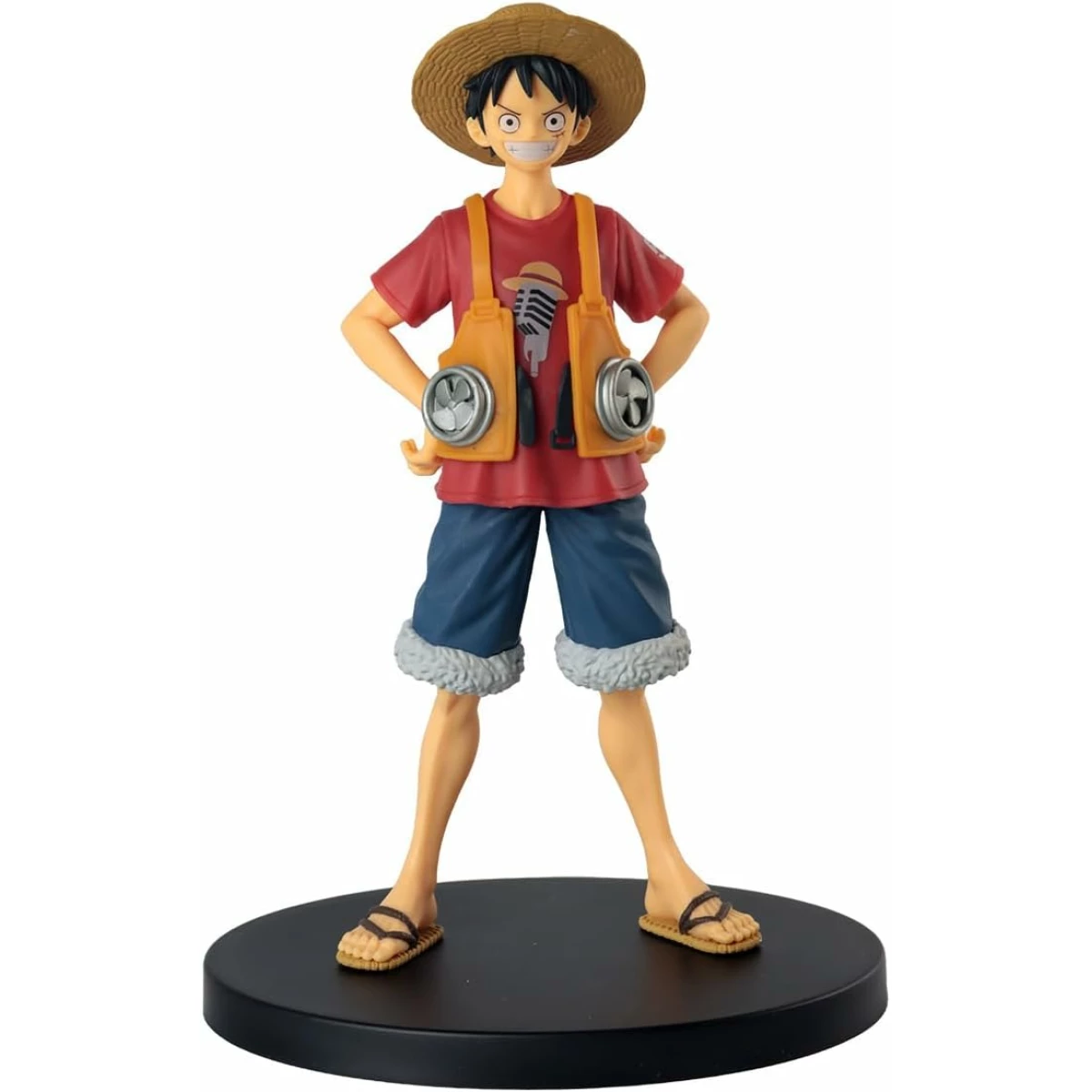 Thumbnail-Banpresto One Piece The Grandline Men Vol. 1 Dxf Luffy – Figura de coleção – Altura 16cm aprox. – Fabricado em PVC e ABS