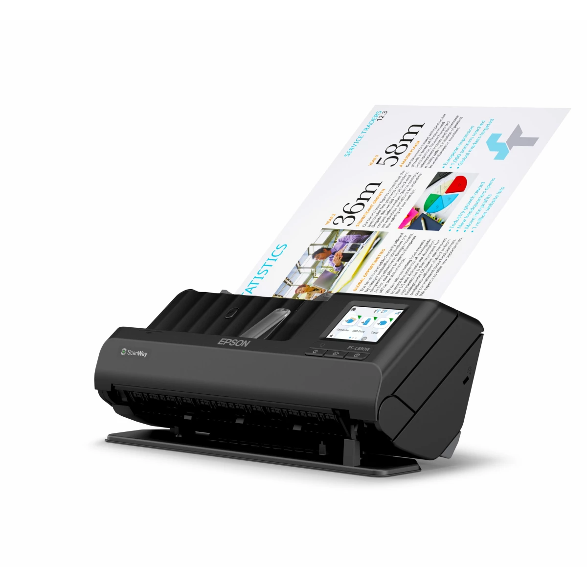 Galery – Epson ES-C380W Scanner ADF + alimentado por folhas 600 x 600 DPI A4 Preto0