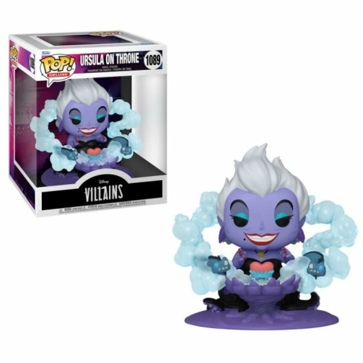 Thumbnail-Funko Pop Deluxe Disney Villains Ursula en el Trono – Figura de vinil – Altura 12,8cm aprox.