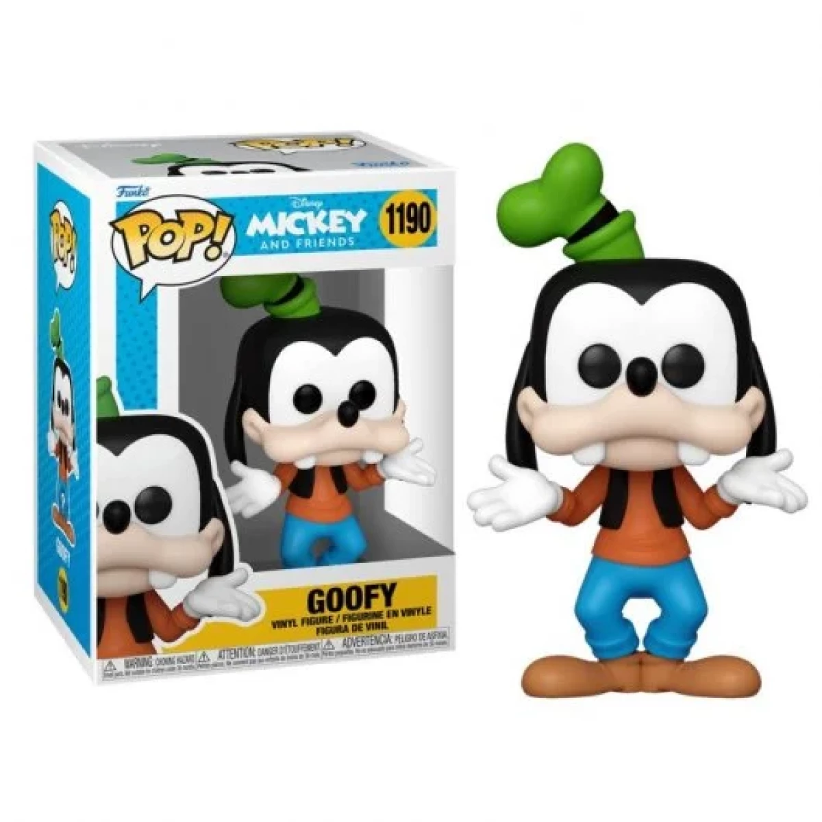 Thumbnail-Funko Pop Disney Classics Mickey e Amigos Pateta – Figura de Vinil – Altura 9,5cm aprox.