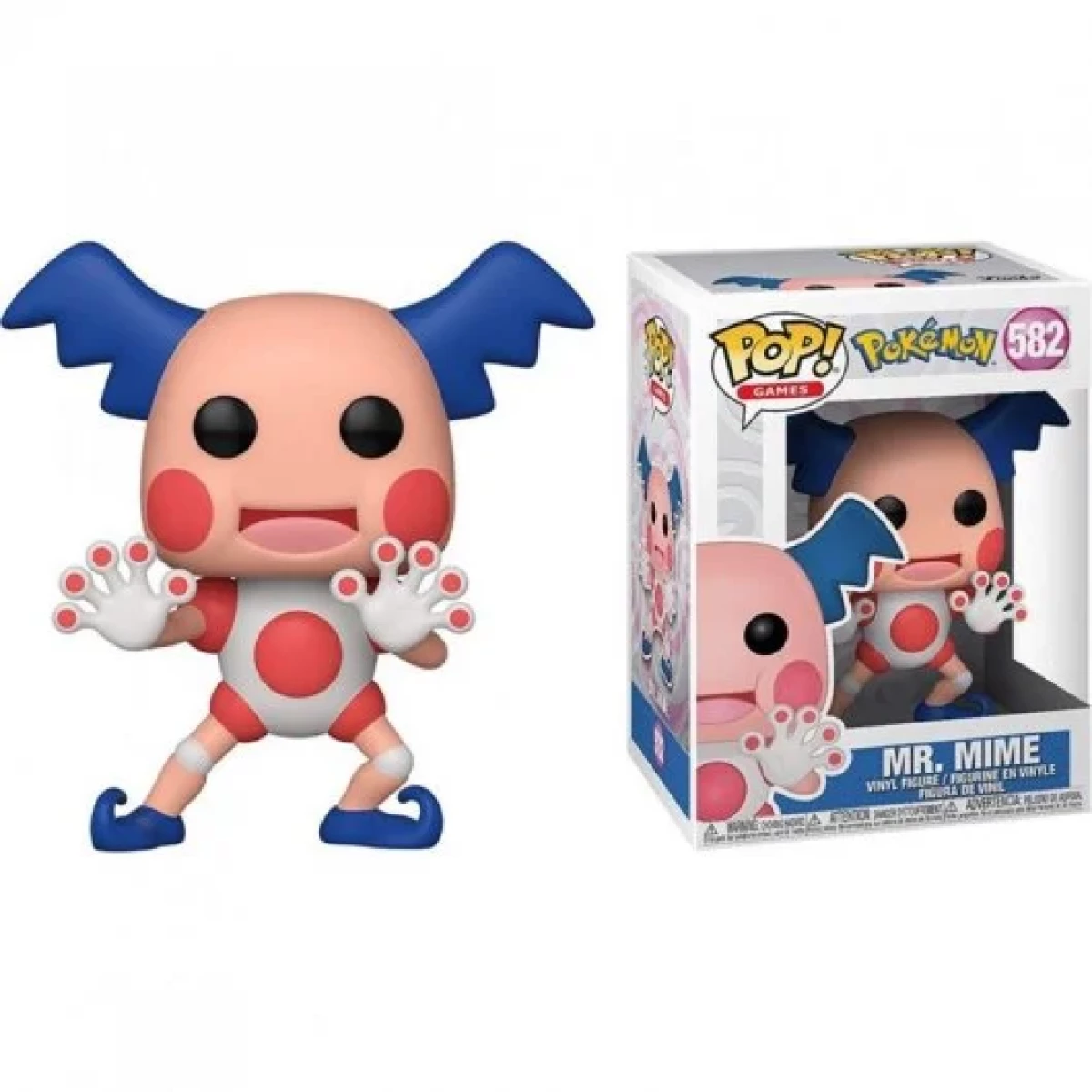 Thumbnail-Funko Pop Pokémon Sr. Mime – Figura de vinil – Altura 9,5cm aprox.