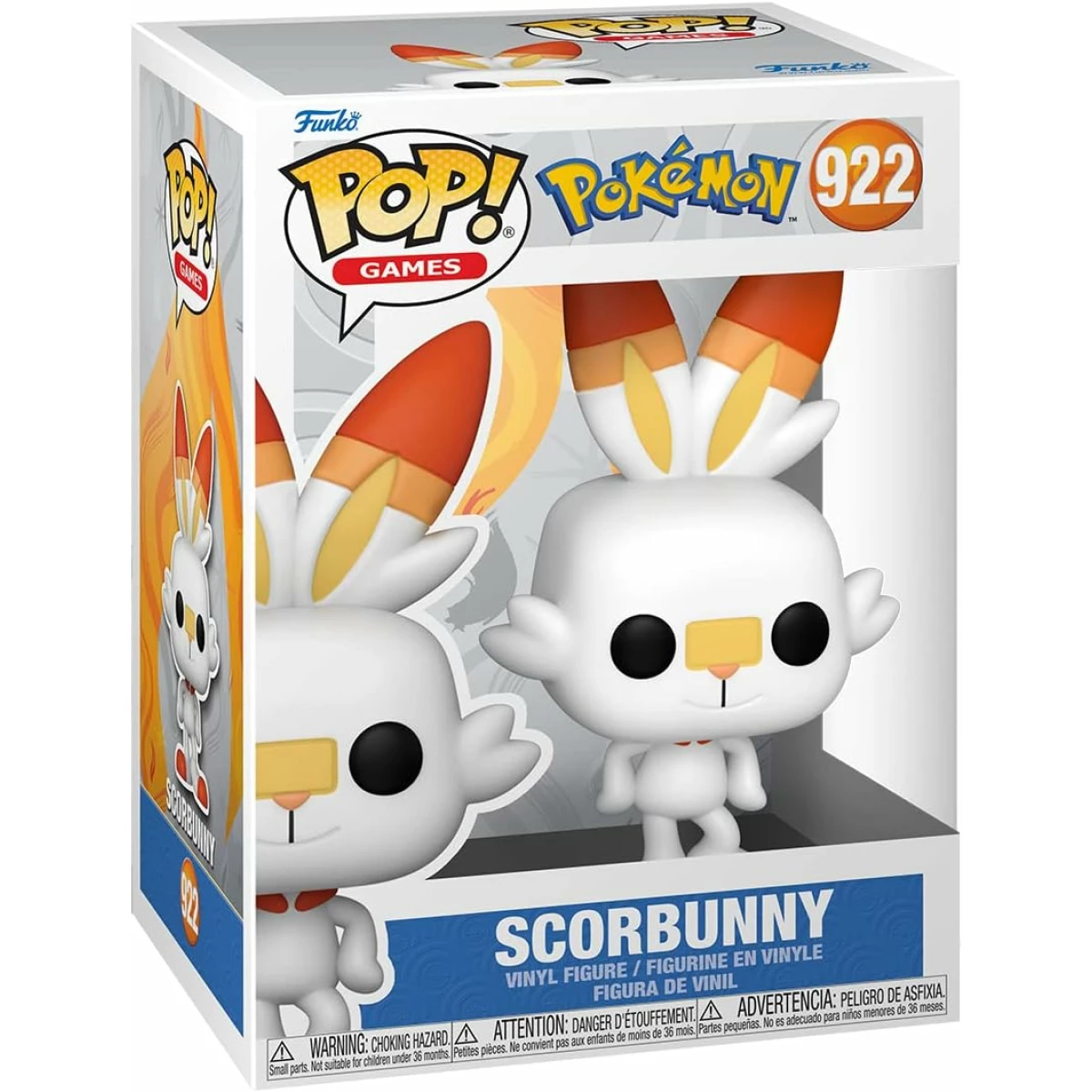 Thumbnail-Funko Pop Pokémon Scorbunny – Figura de vinil – Altura 9,5cm aprox.